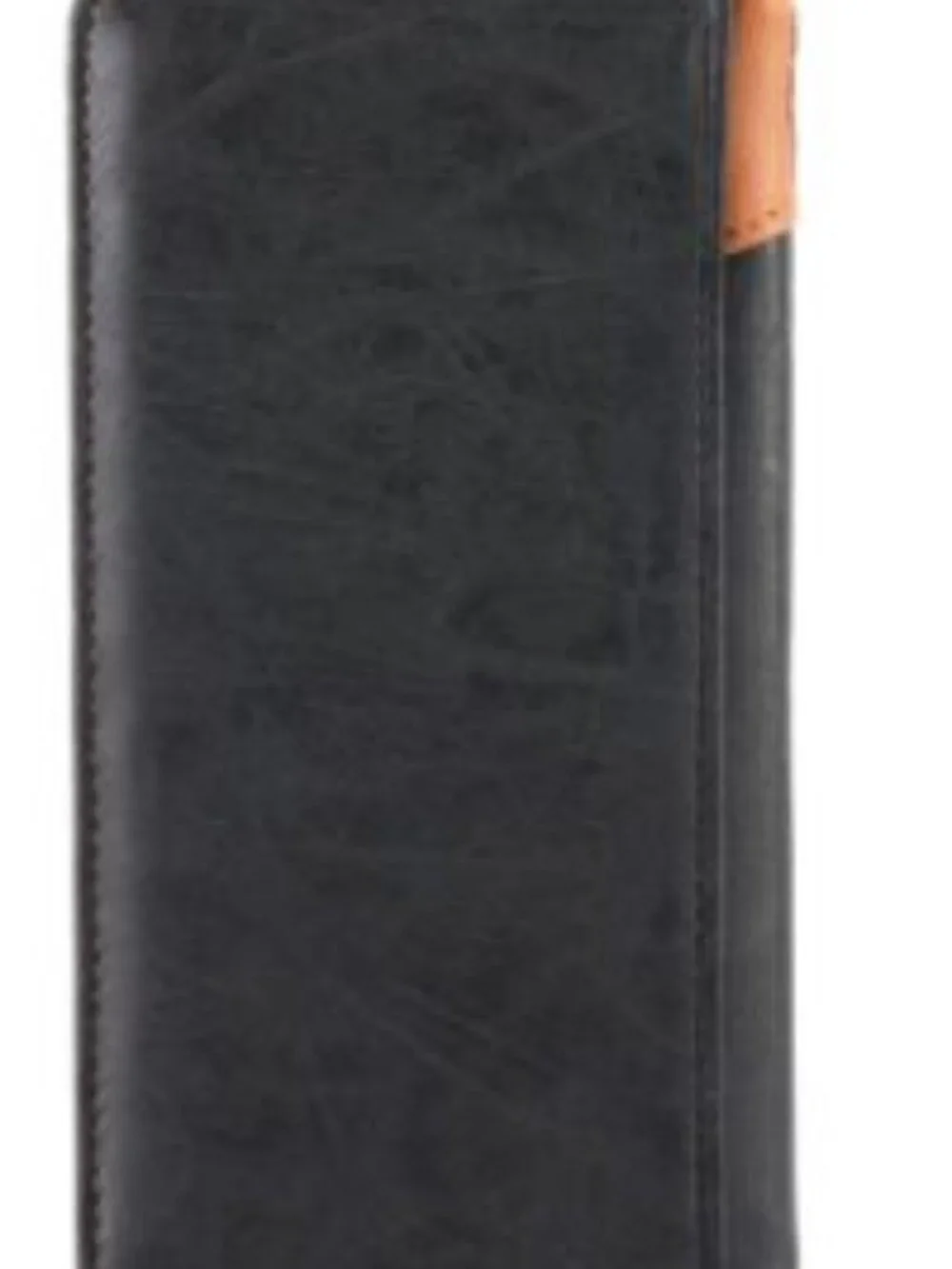 Montana West Men's Embossed Tooled Bifold Long Wallet Black NWT